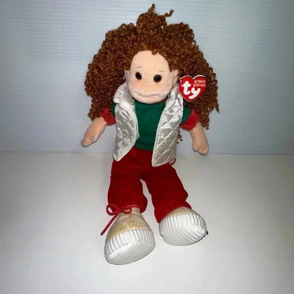 2002 Ty Beanie Boppers "Merry Margaret" Christmas Doll - Picture 5 of 7